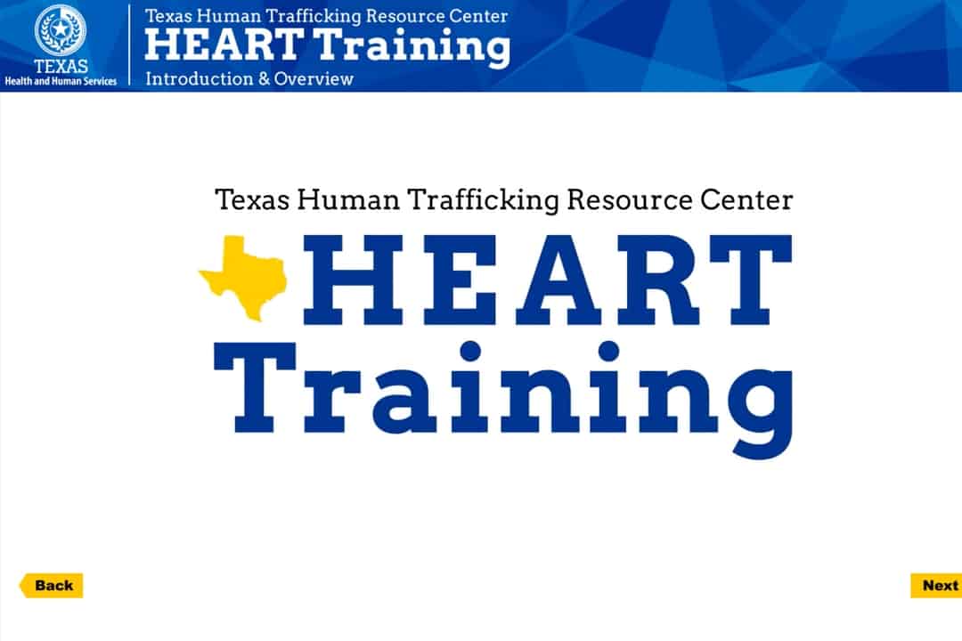Texas Health & Human Services HEART Professional Training Case Study